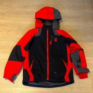 Boys Spyder winter coat size 8